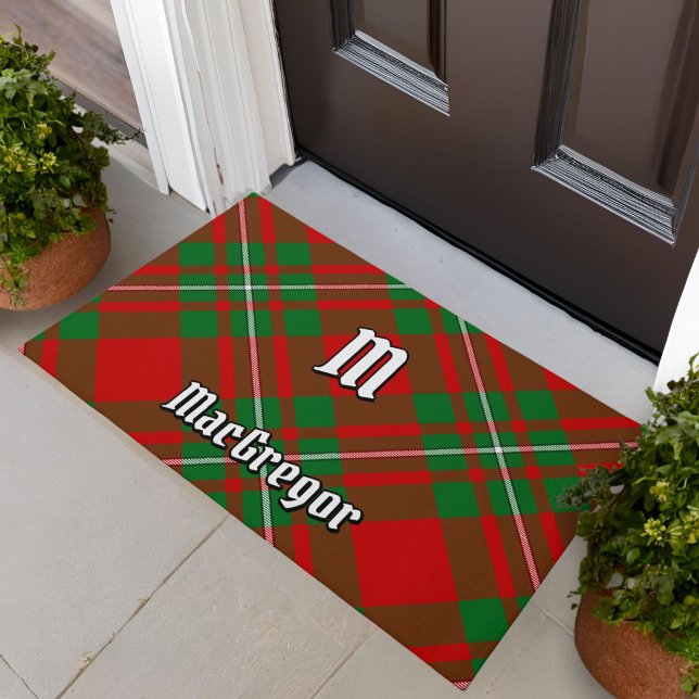 Tapete Clan Gregor Tartan Doormat (Criador carregado)