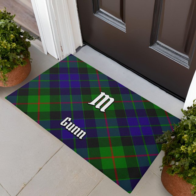 Tapete Clan Gunn Tartan Doormat (Criador carregado)