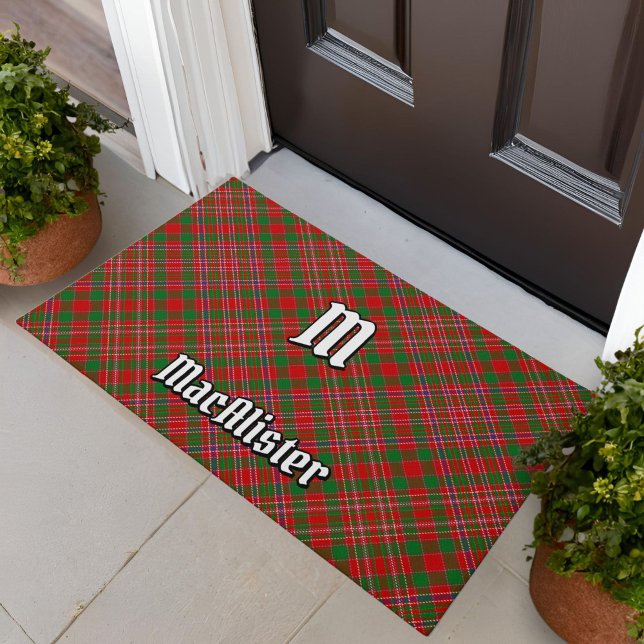 Tapete Clan MacAlister Tartan Doormat (Criador carregado)
