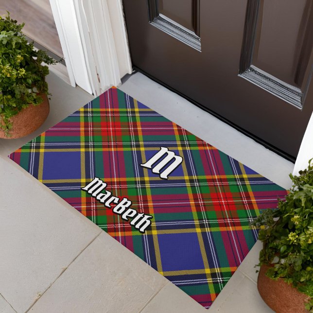 Tapete Clan MacBeth Tartan Doormat (Criador carregado)