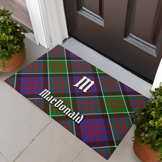 Tapete Clan MacDonald do Clanranald Tartan Doormat (Criador carregado)