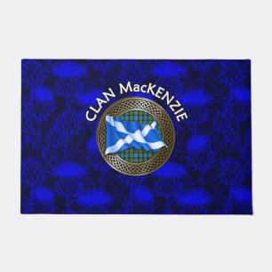 Tapete Clan MacKenzie Crest & Tartan Knot no Thistle
