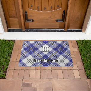 Tapete Clan MacPherson Blue Dress Tartan Doormat