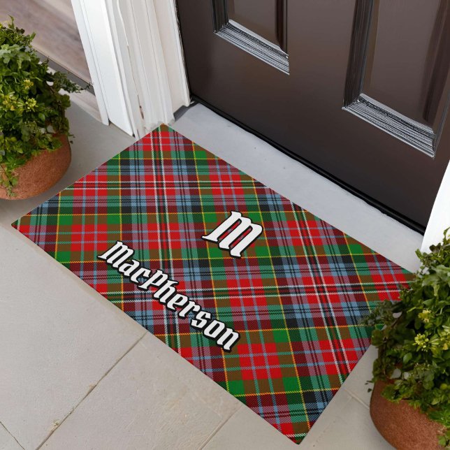Tapete Clan MacPherson Tartan Doormat (Criador carregado)