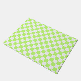 Tapete Classic visual lime checkerboard 