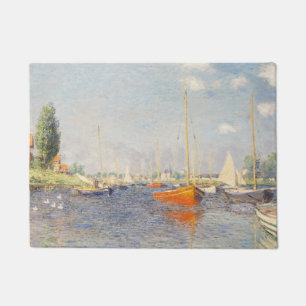 Tapete Claude Monet. Barcos Vermelhos, Argenteuil