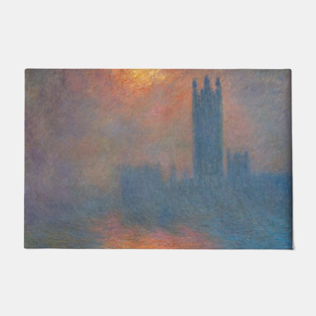 Tapete Claude Monet - Câmaras do Parlamento, Londres (Frente)