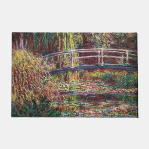Tapete Claude Monet - Lagoa de Água Lily, Harmonia Rosa