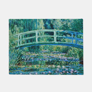 Tapete Claude Monet - Lírios De Água E Ponte Japonesa