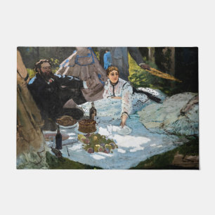 Tapete Claude Monet - Luncheon sobre a grama, Painel da D