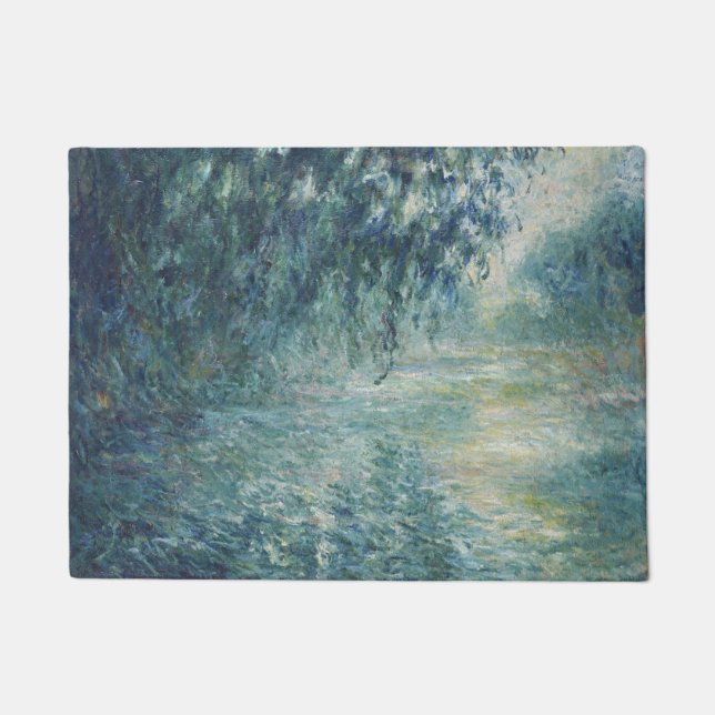 Tapete Claude Monet Morning Sobre O Sena (Frente)