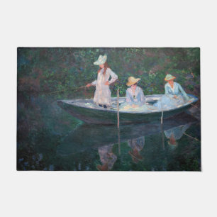 Tapete Claude Monet - No Barco Norvegienne em Giverny