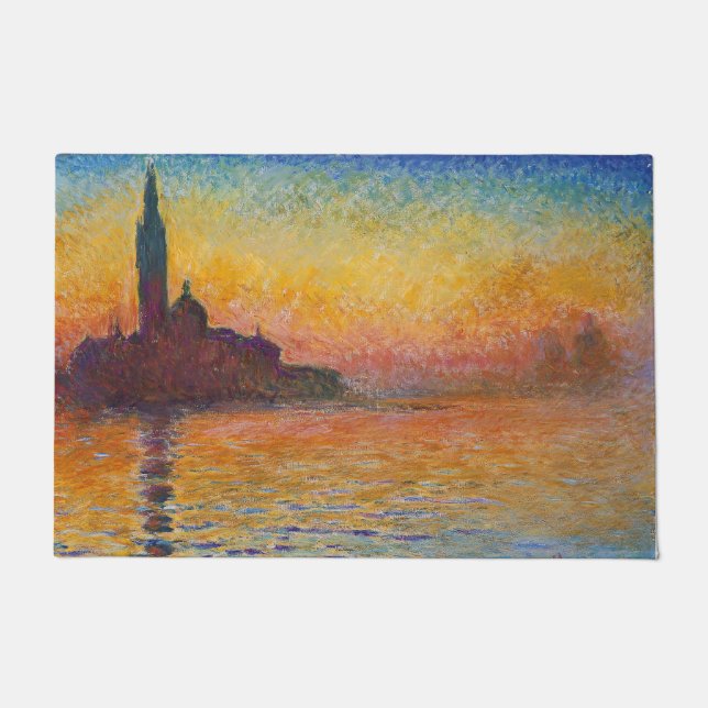 Tapete Claude Monet - San Giorgio Maggiore em Dusk (Frente)