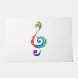 Tapete Clef (trecho de arco-íris)