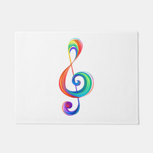 Tapete Clef (trecho de arco-íris)