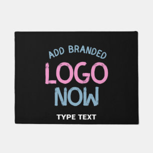 TAPETE CLIENTE FASHIONÁVEL SIMPLES E LIMPO NEGRO