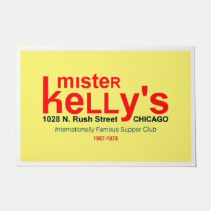 Tapete Clube de jantar do Sr. Kelly, Rua Rush, Chicago, I