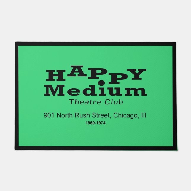 Tapete Clube de Teatro Happy Medium, Rua Rush, Chicago, I (Frente)