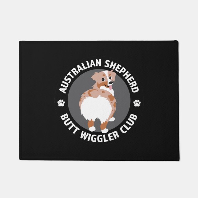 Tapete Clube de Wigglers de Bumbum Shepherd Australiano - (Frente)