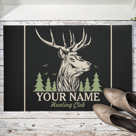 Tapete Clube Personalizado de Caça a Deer Elk Antler