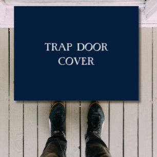 Tapete "COBRIR TRAP DOOR" engraçado porta introvertida