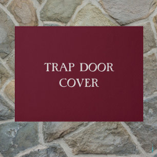 Tapete "COBRIR TRAP DOOR" engraçado porta introvertida