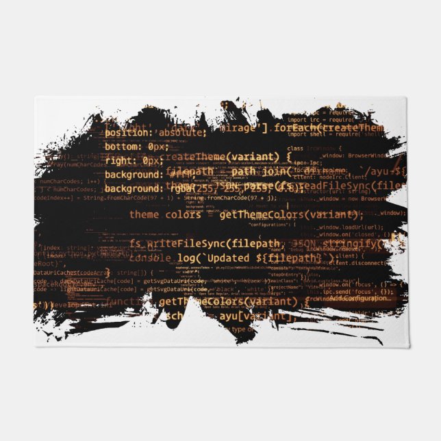 Tapete Código do computador (Frente)