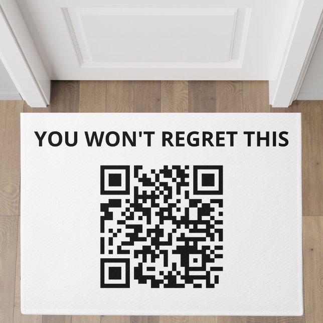Tapete Código QR Personalizado Engraçado (Criador carregado)