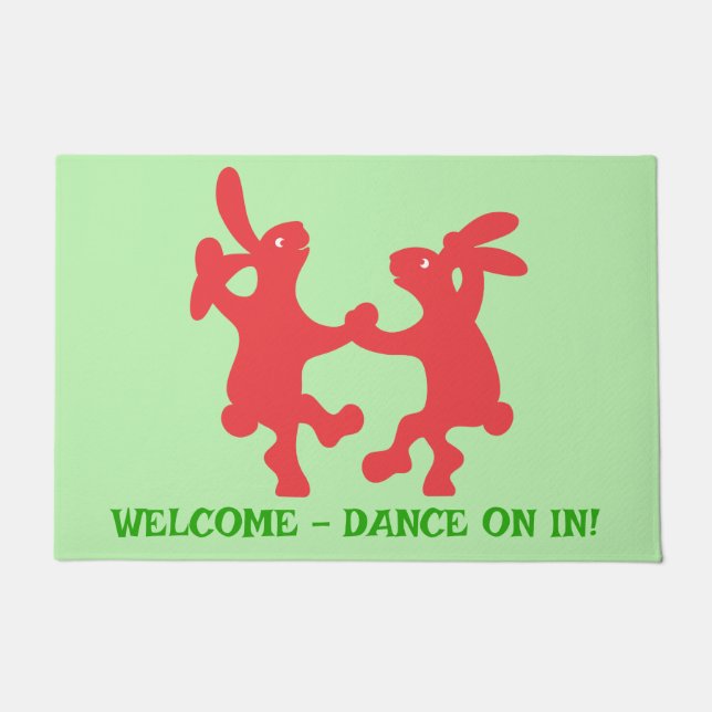 Tapete Coelhos de Jitterbug (Frente)
