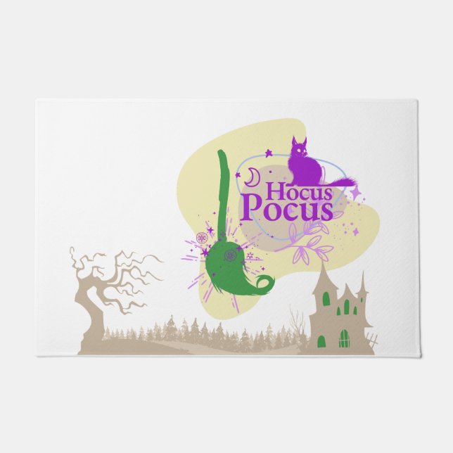 Tapete Coleção de Carimbo de Halloween "Hocus Pocus" (Frente)