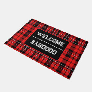 Tapete Coleção Popular Tradicional de Tartan Xadrez Verme
