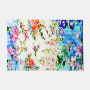 Tapete Colibri e paisagem das flores