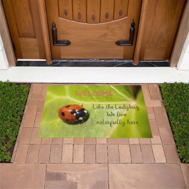 Tapete Colorida Lucky Ladybug (Ar livre)