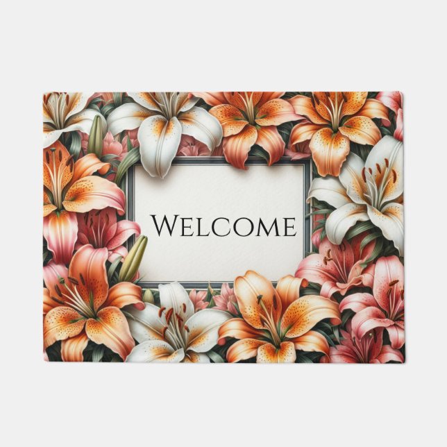 Tapete Colorida Tiger Lily Design (Frente)