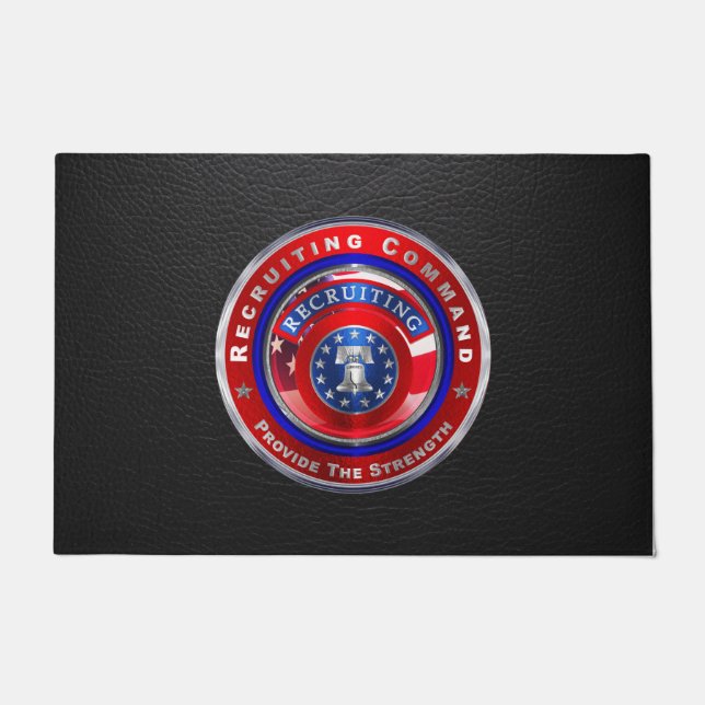 Tapete Comando de Recrutamento do Exército (Frente)