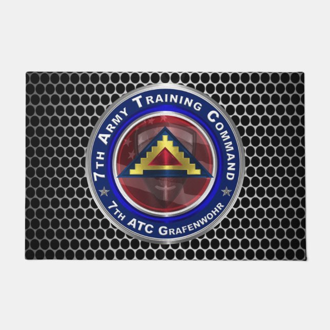 Tapete Comando de Treinamento do 7º Exército (7º ATC)  (Frente)