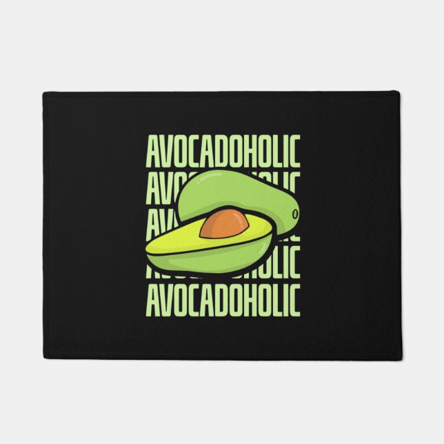 Tapete Comida de Fruta Avocado (Frente)