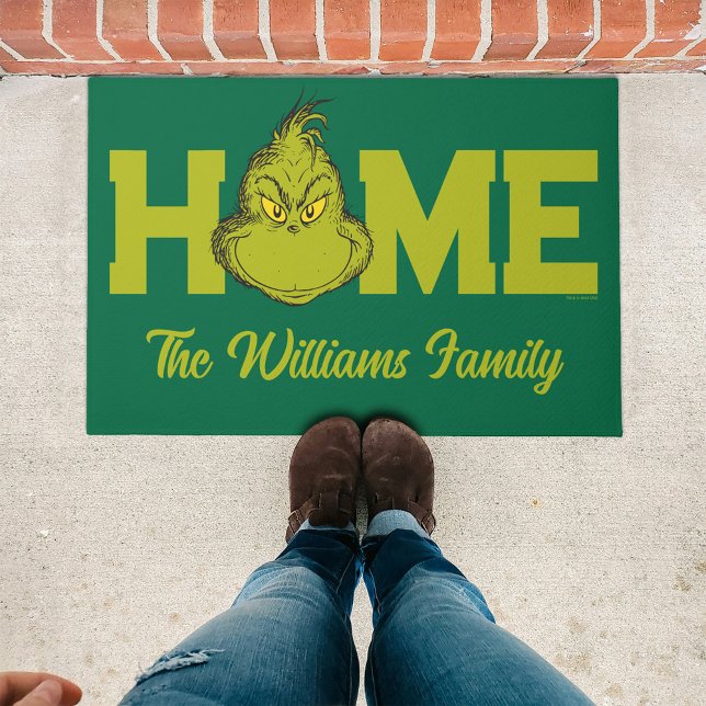 Tapete Como o Grpolegadas roubou o Grpolegadas clássico d (Doormat outside)