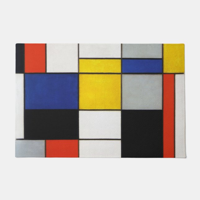 Tapete Composição, Mondrian (Frente)