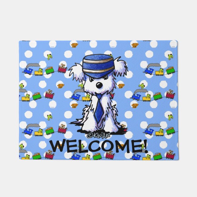 Tapete Condutor de comboios maltês (Frente)