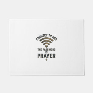 Tapete Conectar-se com Deus Oração Cristã Vector Design_1