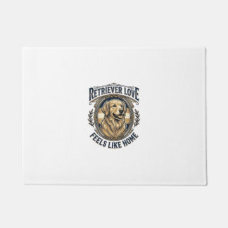 Tapete Conforto Doméstico do Golden Retriever Gravura Vin