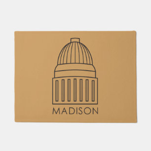Tapete Construção do Capitólio de Madison Wisconsin