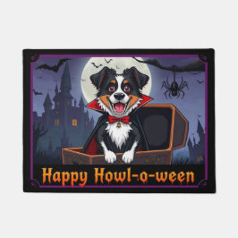 Tapete Conte Australian Shepherd Feliz Como-dia-das-Bruxa