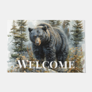 Tapete Convidando Bear: Bem-vindo à Selvagem