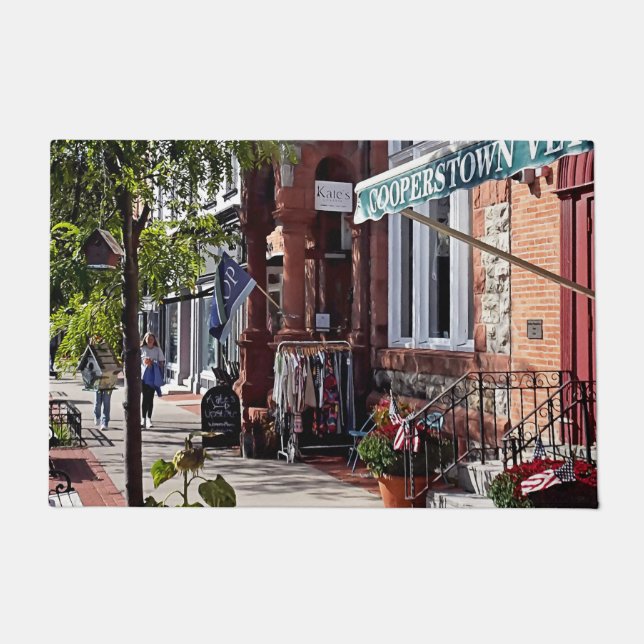Tapete Cooperstown NY - Main Street Perto de Hoffman Lane (Frente)