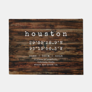 Tapete Coordenadas de Cidade Personalizadas Porta da Ma
