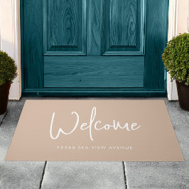 Tapete Cor Personalizada de Script Moderno Minimalista Be