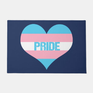 Tapete Coração do Amor do Orgulho Transgênero