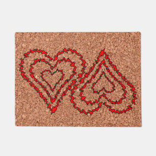 Tapete Corações de Amor no Conselho de Cork